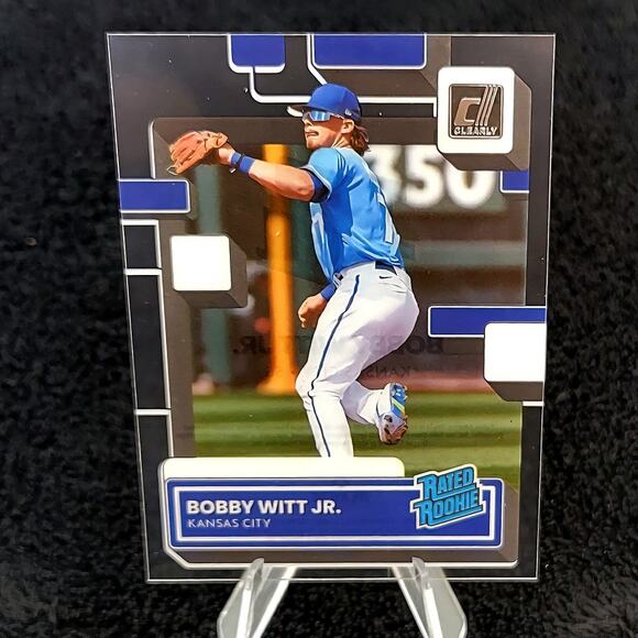 Bobby Witt Jr. (RC) 2022 Clearly Acetate Rated Rookie #74 Kansas City Royals - Picture 1 of 2